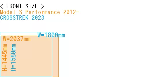 #Model S Performance 2012- + CROSSTREK 2023